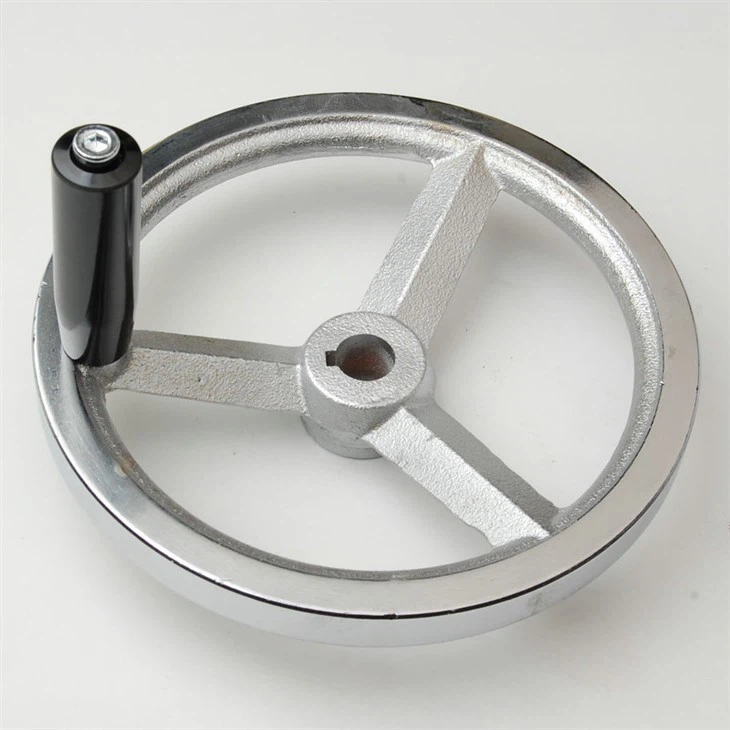 4 Gietijzeren handwiel