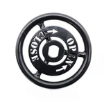 Gietijzeren vlinderhandwiel