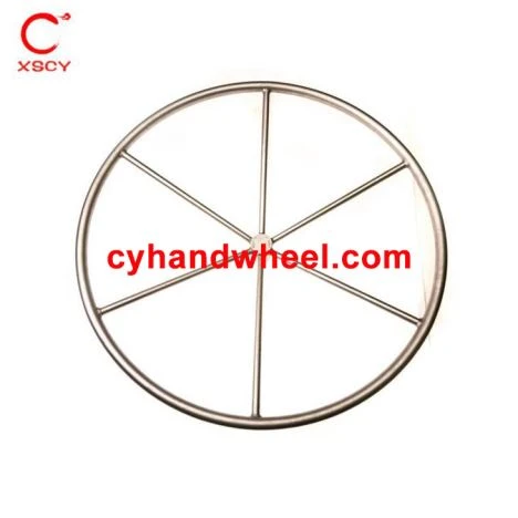 Roestvrij handwiel met grote diameter